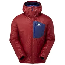 Mountain Equipment Oreus Hooded Jacke Herren Merlot/Admiral Blue L