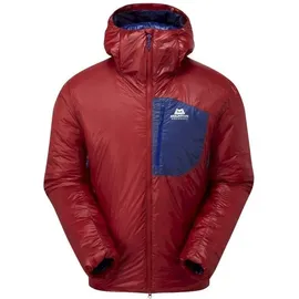 Mountain Equipment Oreus Hooded Jacke Herren Merlot/Admiral Blue L