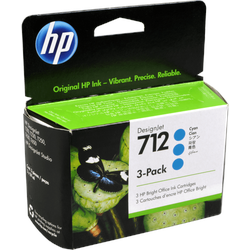 3 HP Tinten 3ED77A  712  cyan