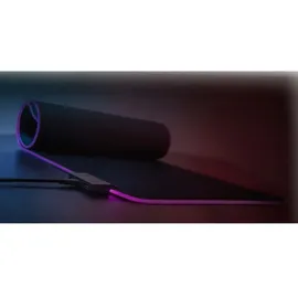 Mars Gaming MMPRGB2 Mauspad RGB 12 Modi, 2 USB 2.0, Schwarz