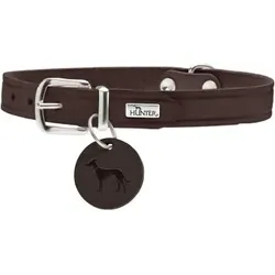 Hunter Halsband Aalborg dunkelbraun 32 cm