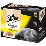 Sheba Selection in Sauce  Geflügel Multipack 48 x 85 g