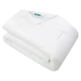 ZOLLNER Bettdecke / Steppbett 1.300 g, 135x200 cm, kochfest, weiß - Weiß