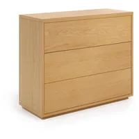 Kave Home Kommode Abilen Holz Braun Eiche