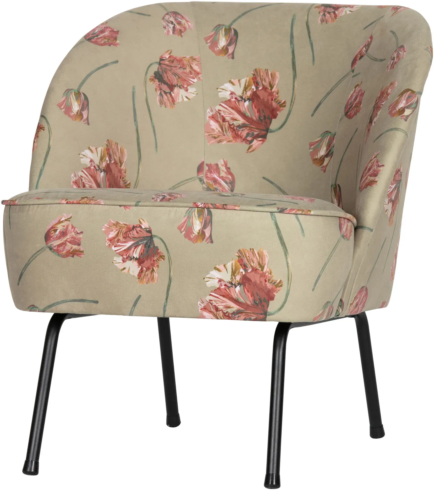 Sessel WOOOD "Stockholm", grün (rokoko, agave), B:57cm H:69cm T:70cm, 100% Polyester, Sessel, Einzelsessel, im stilvollem Design, Breite 57 cm