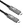 Act USB C Active Optical Cable (AOC) 10m, USB C Video Kabel USB 3.2 Gen2, 10Gbps Hochgeschwindigkeit, USB C Glasfaser Aktiv Optisches Kabel, für Touchpanels, Videokonferenz – AK4330