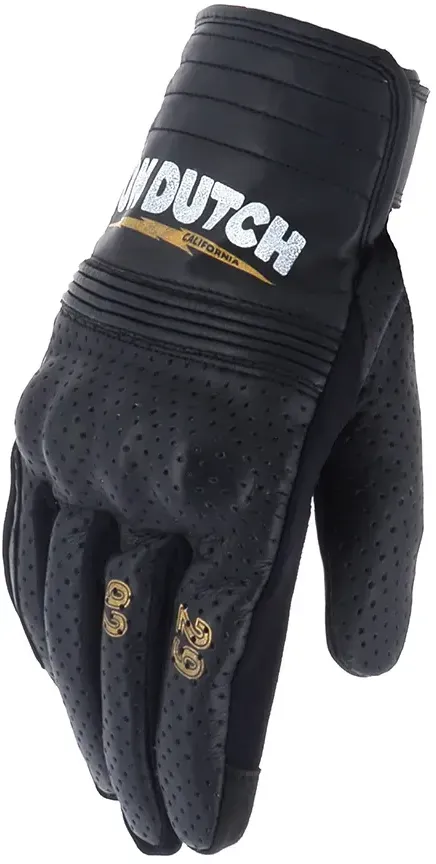 Von Dutch Born Air Sommerhandschuhe - Black / Black - 10