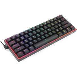 Redragon K617 RGB rote Schalter QWERTY
