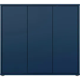 Forte Alice Springs Schuhschrank 109,2 x 99,1 x 34,9 blau