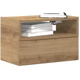 vidaXL Hängenachtschrank Artisan-Eiche 45 x 26 x 28,5 cm Braun