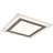 Trio Morgan 1 LED eckig Nickel matt 4,2 x 45 x 45 cm