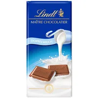 Lindt Schokolade Doppelmilch | 100g Tafel | Aus zartschmelzender Doppelmilch-Schokolade | Schokoladentafel | Schokoladengeschenk