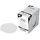 Papstar Tropfdeckchen rund Ø 8,5 cm 500 St. Weiß