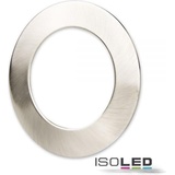 ISOLED Cover Aluminium rund chrom matt für Einbaustrahler Sys-90