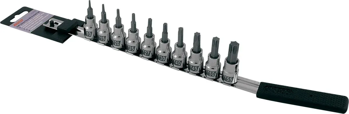 Cruztools Torx, jeu de douilles - Argent/Noir