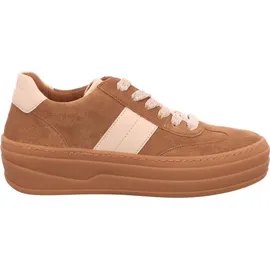 Gabor Damen Plateau-Sneaker Braun 38