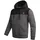 Alessandro Salvarini Hoodie Grau/Schwarz S