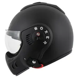 Boxer V8 Motorrad-Helm schwarz, L