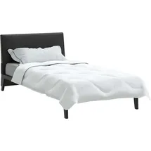 vidaXL Bettdecke Weiß 220 x 155 x 4 cm Polyester
