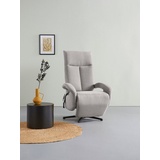 Places of Style TV-Sessel Birkholm, wahlweise manuell, mit zwei Motoren oder mit Akku oder mit 2 Motoren silberfarben 74 cm x 112 cm x 82 cm
