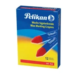 Signierkreide Wachs rot PELIKAN 400141575 701086 772/12