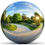 Intergarden Dekokugel Edelstahl Ø 38 cm grau