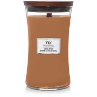 Woodwick Santal Myrrh Duftkerze 609 g braun