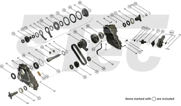 S-TEC Verteilergetriebe tc00037ri für BMW