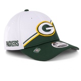 New Era Flex Cap 9Forty Stretch SIDELINE 2023 Green Bay Packers weiß