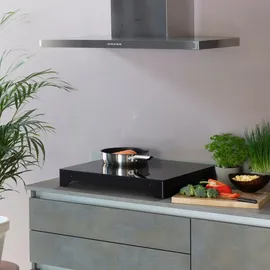 Inventum VKI6010ZWA, Schwarz, Arbeitsplatte, Zonen-Induktionskochfeld, Glaskeramik, 4 Zone(n), 4 Zone(n) - Schwarz