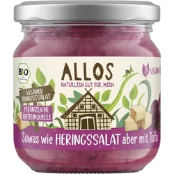 Allos Veganer Feinkostsalat Hering bio