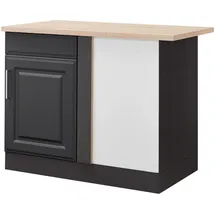 kochstation Eckunterschrank KS-Stockholm 110 x 60 x 85 cm Grau