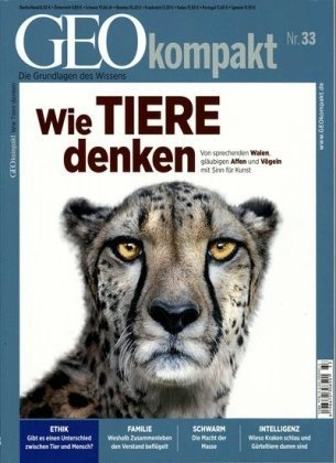 Geokompakt / Geokompakt 33/2012 - Wie Tiere Denken  Kartoniert (TB)