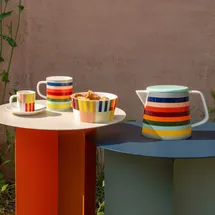 REMEMBER 2er-Set Remember Müslischale Havanna 520 ml Porzellan Bunt