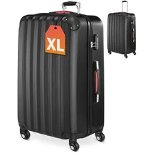 monzana Baseline 4-Rollen XL 70 cm / 3,5 kg schwarz/schwarz