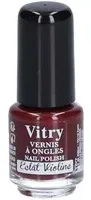 Vitry Mini vernis eclat violine Vernis À Ongles New 4 ml