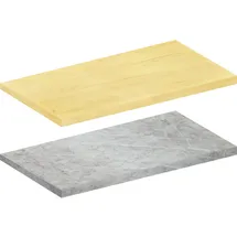 VCM Arbeitsplatte 30mm stark Breite 100 cm leicht zu reinigen Küchenarbeitsplatte - Fasola