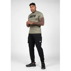 Gorilla Wear Hudson Cargo SweatHose Regular Schwarz S