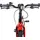 vidaXL Kinderfahrrad 24 Zoll rot/schwarz