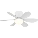 GLOBO Delores 51 cm Deckenventilator Weiß