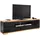 MCA Furniture TV-Lowboard 202 cm schwarz/Asteiche