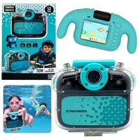 Sarcia.eu Wasserdichte Sportkamera für Kinder – Full-HD Spielzeugkamera Superzoom-Kamera