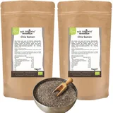 BIO Chia Samen, schwarz, 2x1kg