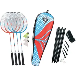 Talbot-Torro Premium Badminton Set 4-Fighter EINHEITSGRÖSSE