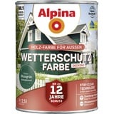 Alpina Wetterschutzfarbe 2,5 L moosgrün