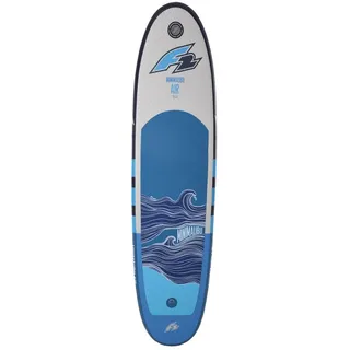 F2 Inflatable Surf Board Mini Malibu Air 8 Blau 2024/25,