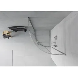 Mexen Rio Duschkabine 70 x 70 cm, Transparent, Chrom - 863-070-070-01-00