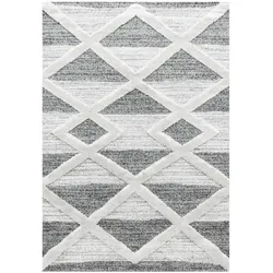 Modern Designer Elegante Teppich, Hoch-Tief Effekt 3D Boho Teppich, Pflegeleicht