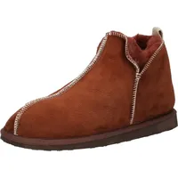 SHEPHERD Pantoffeln Braun/Rot 50