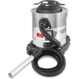 ROWI Aschesauger 20 l 1200 W Inox Premium